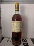 Chteau d'Yquem - Sauternes 1970