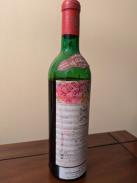 Chateau Mouton-Rothschild Empty - Pauillac 1970