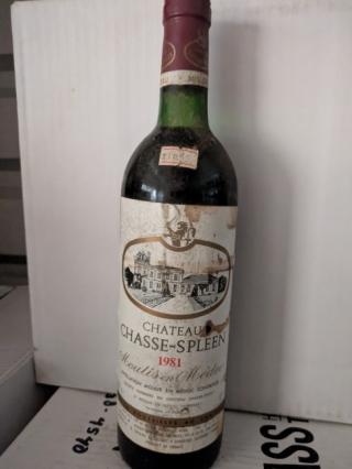 Chteau Chasse-Spleen - Moulis en Medoc 1981