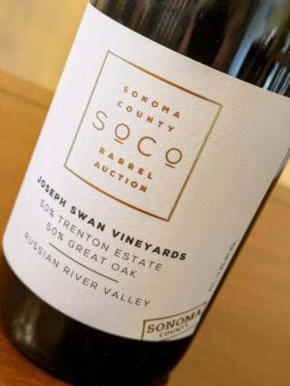 Joseph Swan - Syrah - Sonoma County Barrel Auction Lot 2015